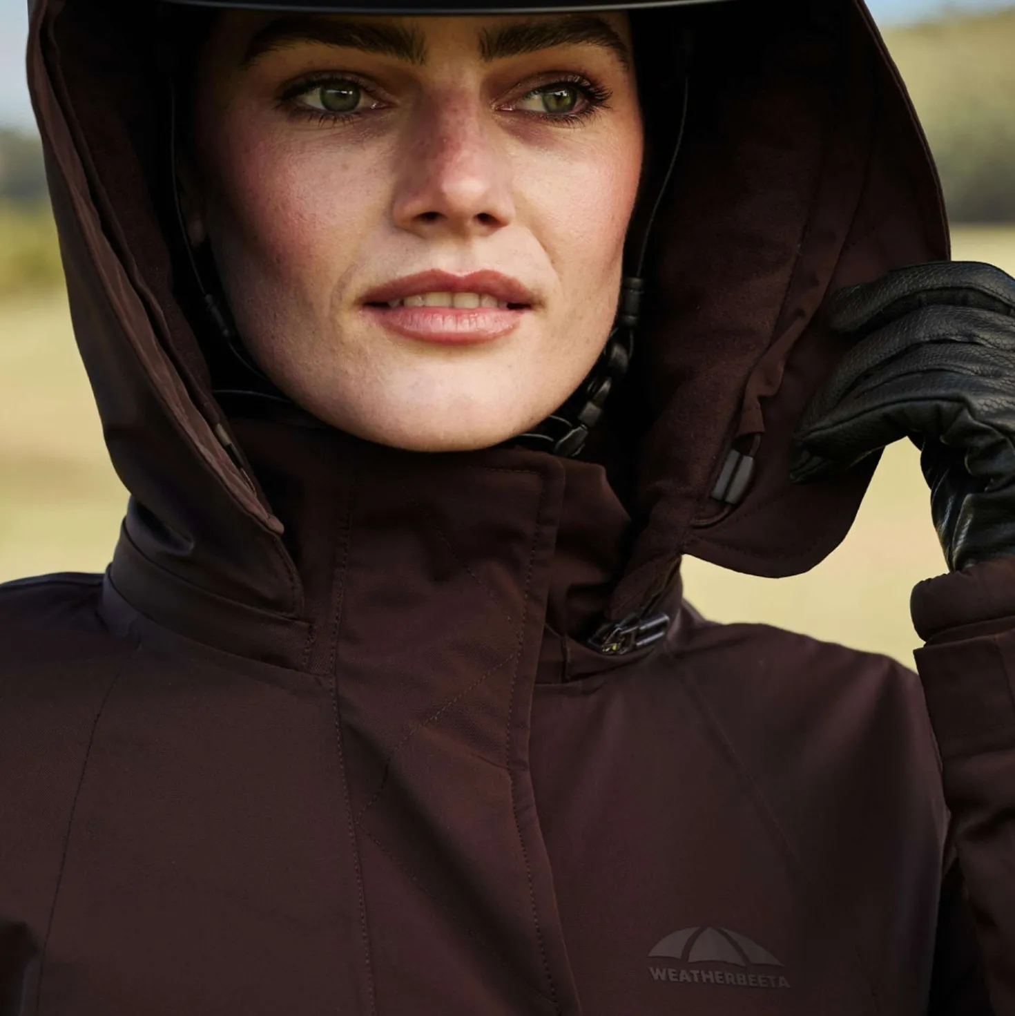 WeatherBeeta Lange Jas Protect Waterproof Insulated Longline Espresso