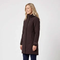 WeatherBeeta Lange Jas Protect Waterproof Insulated Longline Espresso