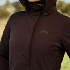 WeatherBeeta Lange Jas Protect Waterproof Insulated Longline Espresso