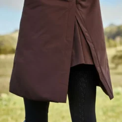 WeatherBeeta Lange Jas Protect Waterproof Insulated Longline Espresso