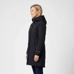 WeatherBeeta Lange Jas Protect Waterproof Insulated Longline Zwart