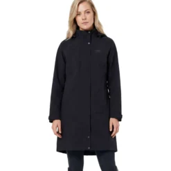WeatherBeeta Lange Jas Windbreaker Reflective Longline Zwart