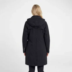 WeatherBeeta Lange Jas Windbreaker Reflective Longline Zwart