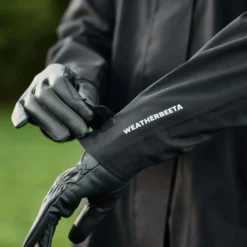 WeatherBeeta Lange Jas Windbreaker Reflective Longline Zwart