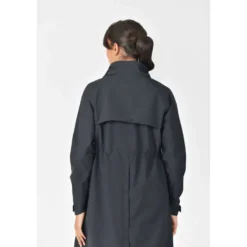 WeatherBeeta Lange Jas Windbreaker Longline Zwart