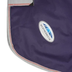 WeatherBeeta Medium Neck Rug ComFiTec Essential 220g Navy/Silver/Red