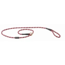 WeatherBeeta Slip Dog Lead Rope Leather Burgundy/Brown