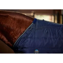 WeatherBeeta Staldeken ComFiTec PP Channel Quilt Detach-A-Neck 220g Navy/Charcoal