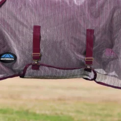 WeatherBeeta Vliegendeken ComFiTec Ripshield Detach-A-Neck Wit/Burgundy