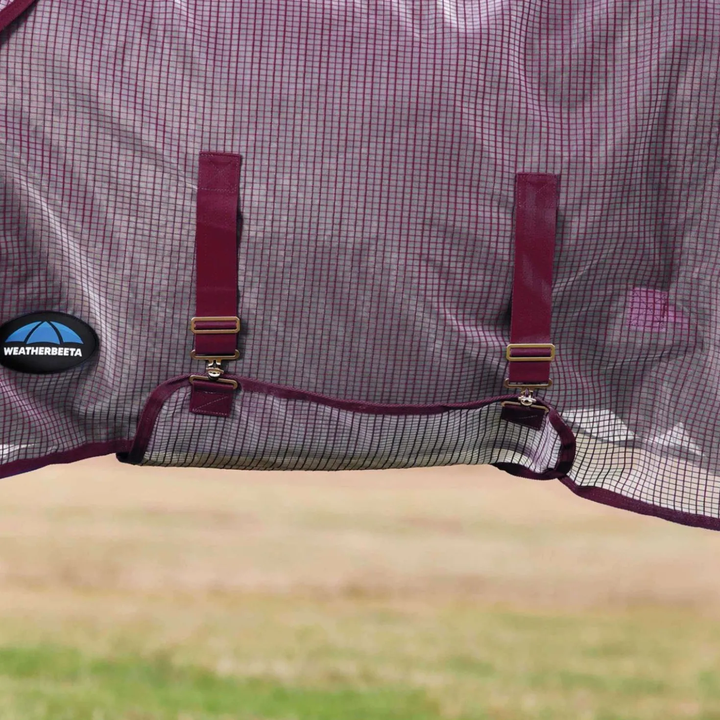 WeatherBeeta Vliegendeken ComFiTec Ripshield Detach-A-Neck Wit/Burgundy