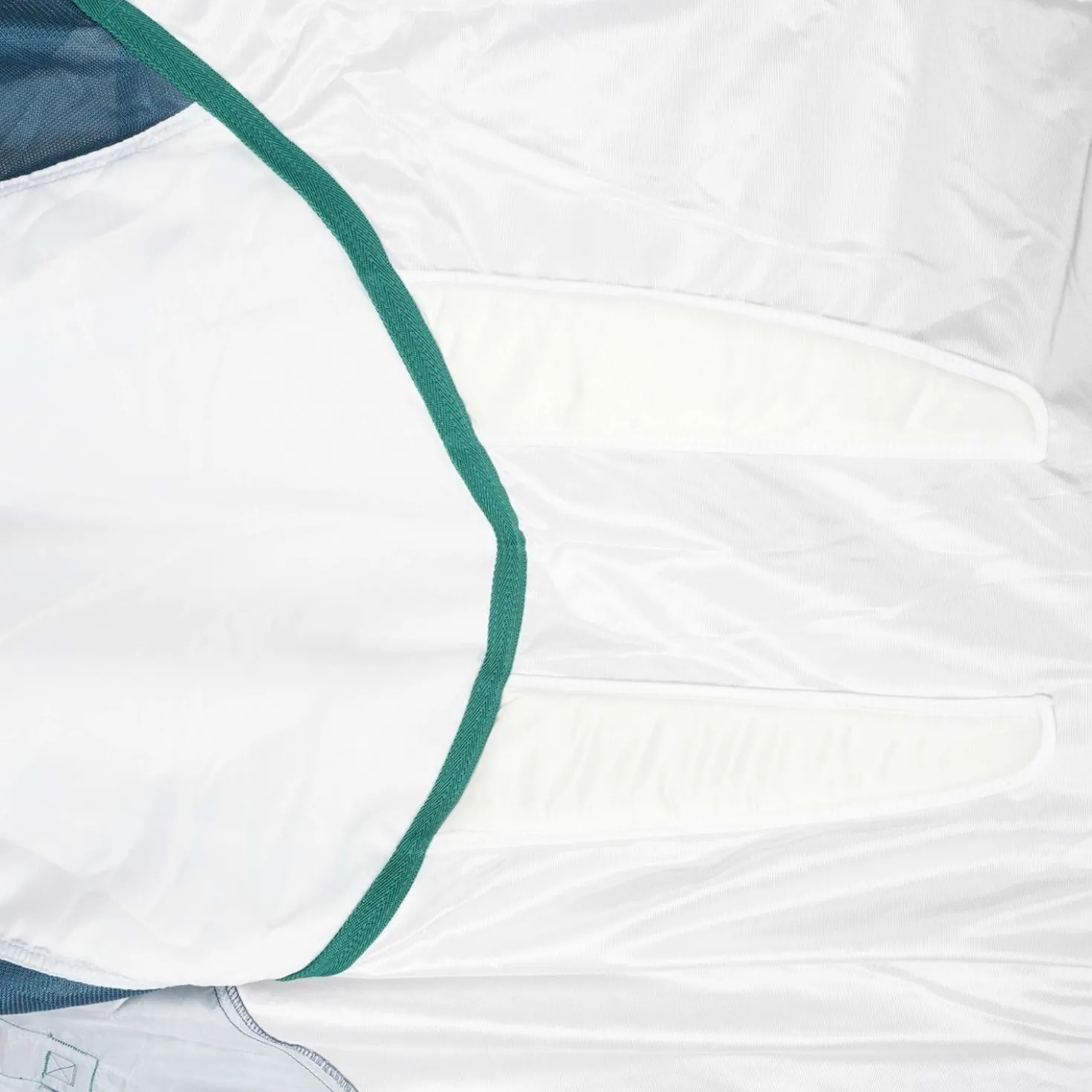 WeatherBeeta Vliegendeken ComFiTec Green-Tec Airflow Mesh Combo Neck White/Dragonfly Blue