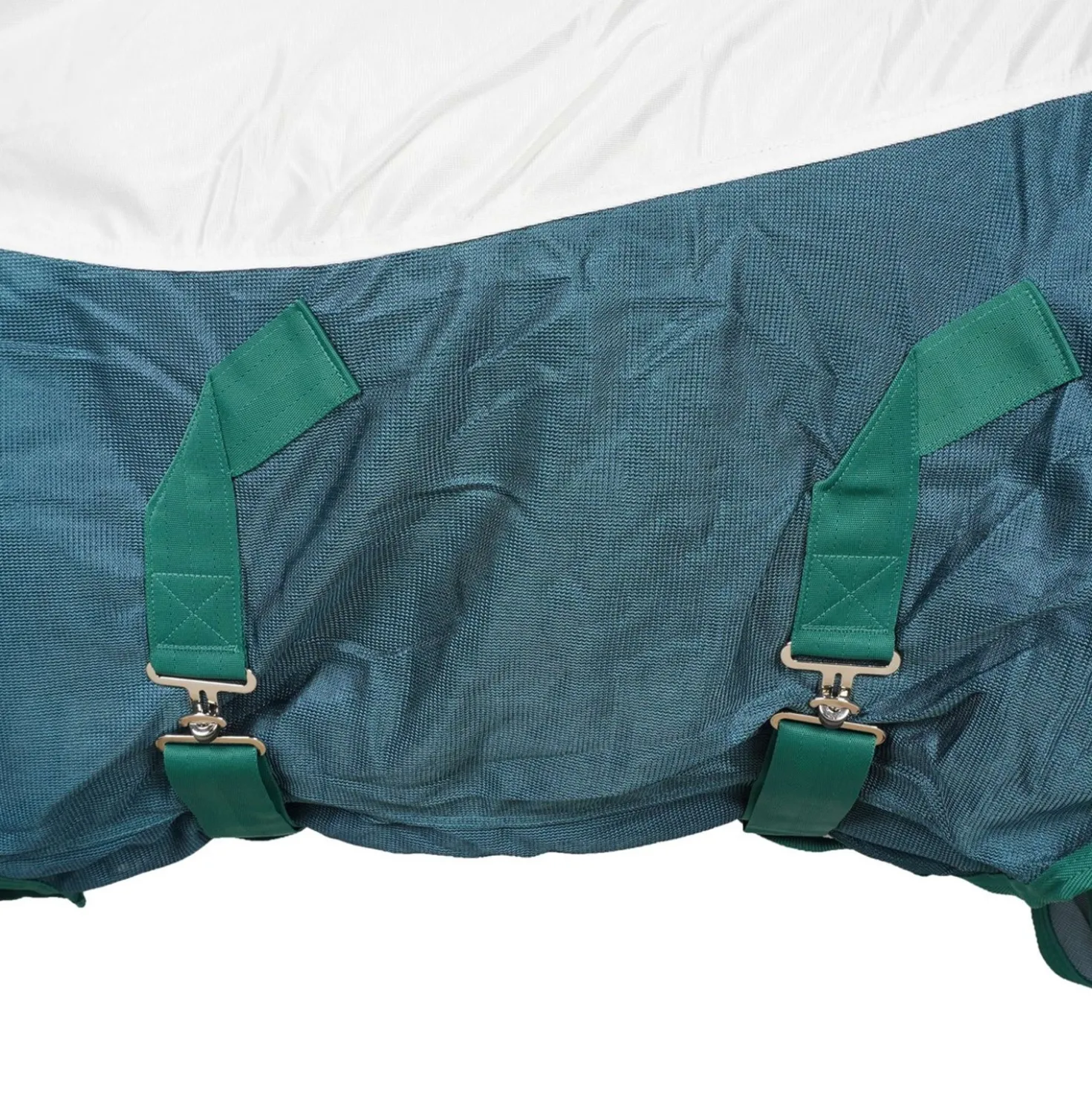 WeatherBeeta Vliegendeken ComFiTec Green-Tec Airflow Mesh Combo Neck White/Dragonfly Blue