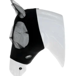 WeatherBeeta Vliegenmasker Deluxe Stretch Bug met Oren Zwart