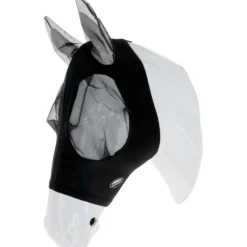 WeatherBeeta Vliegenmasker Deluxe Stretch Bug met Oren Zwart