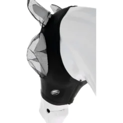 WeatherBeeta Vliegenmasker Deluxe Stretch Bug met Oren Zwart