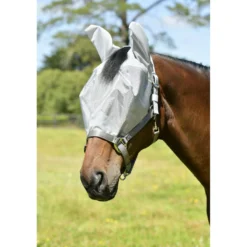WeatherBeeta Vliegenmasker ComFiTec Hexi Dual Zilver
