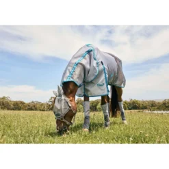 WeatherBeeta Vliegenmasker ComFiTec Hexi Dual Zilver