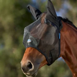 WeatherBeeta Vliegenmasker ComFiTec Guard met Oren Zwart