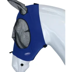 WeatherBeeta Vliegenmasker Deluxe Stretch Bug met Oren Royal Blauw/Zwart