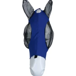WeatherBeeta Vliegenmasker Deluxe Stretch Bug met Oren Royal Blauw/Zwart