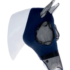 WeatherBeeta Vliegenmasker ComFiTec Luxe Bug Eye Saver met Oren en Neus Navy/Zwart