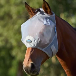 WeatherBeeta Vliegenmasker ComFiTec Durable Zonder Oren Grijs