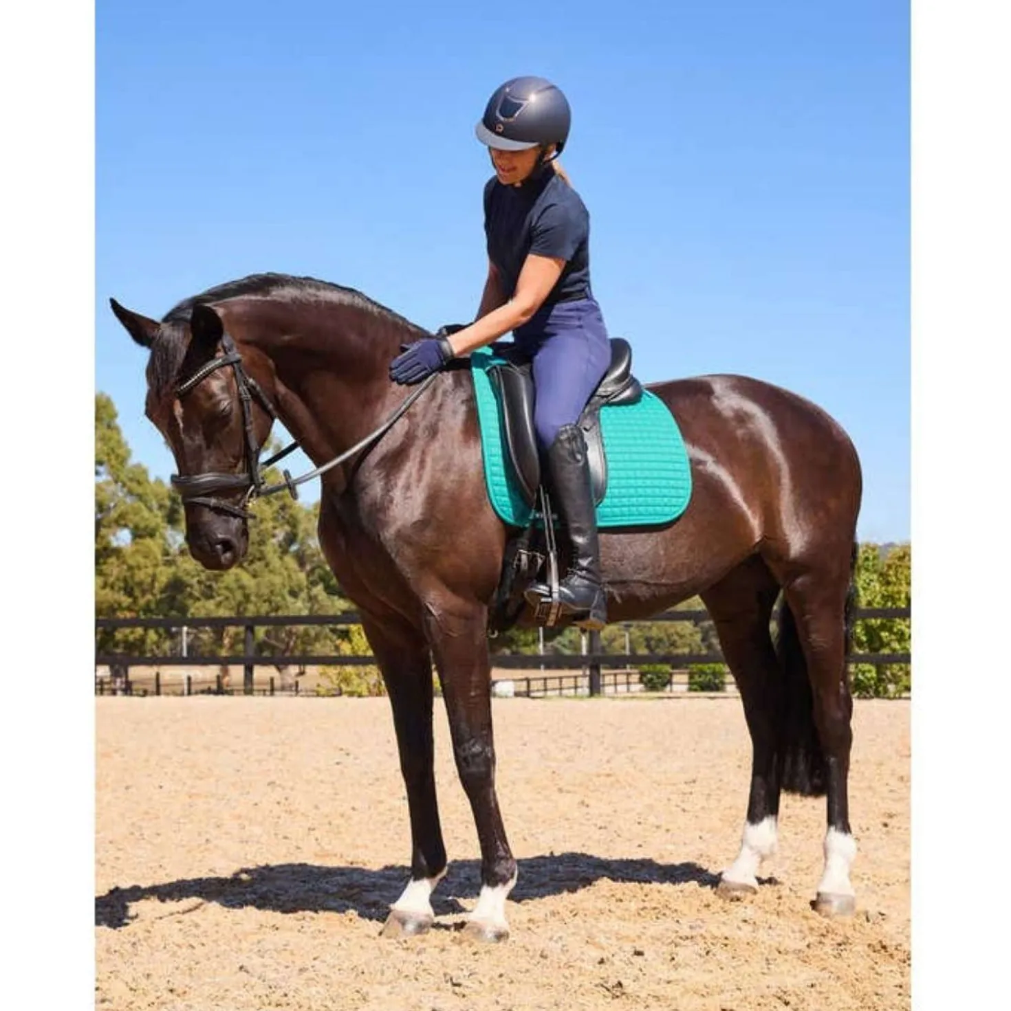 WeatherBeeta Zadeldekje Prime Air-Tec Dressuur Dark Turquoise