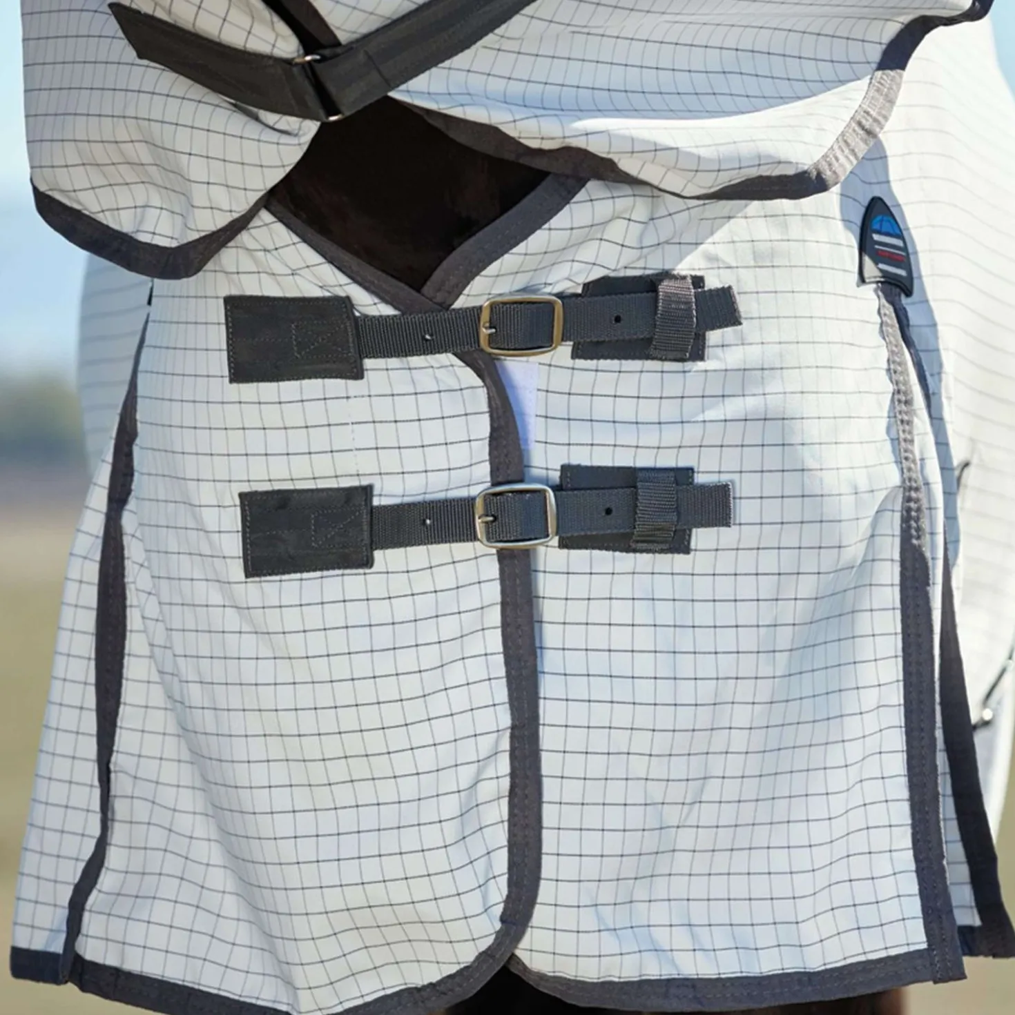 WeatherBeeta Zomerdeken Hybrid Combo Wit/Charcoal