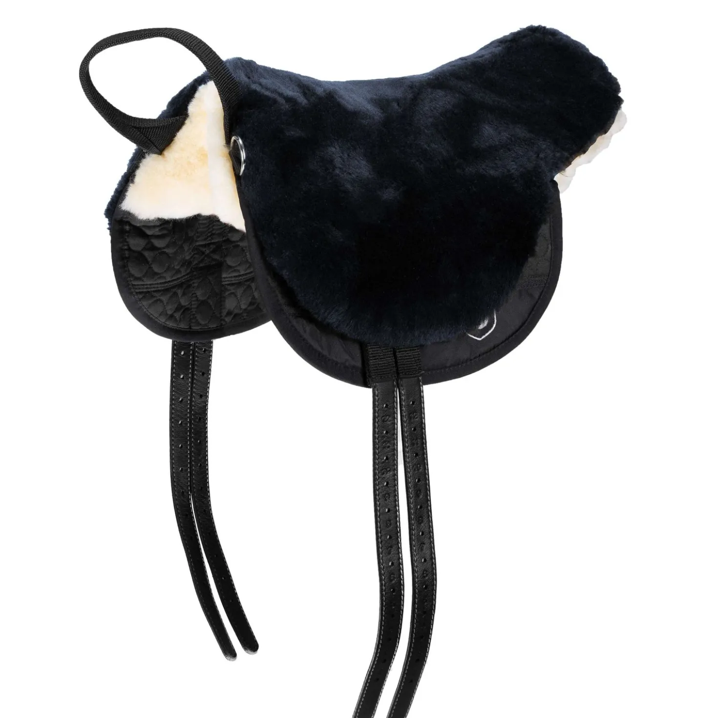 Werner Christ Bareback Pad Basic Plus Antraciet/Zwart