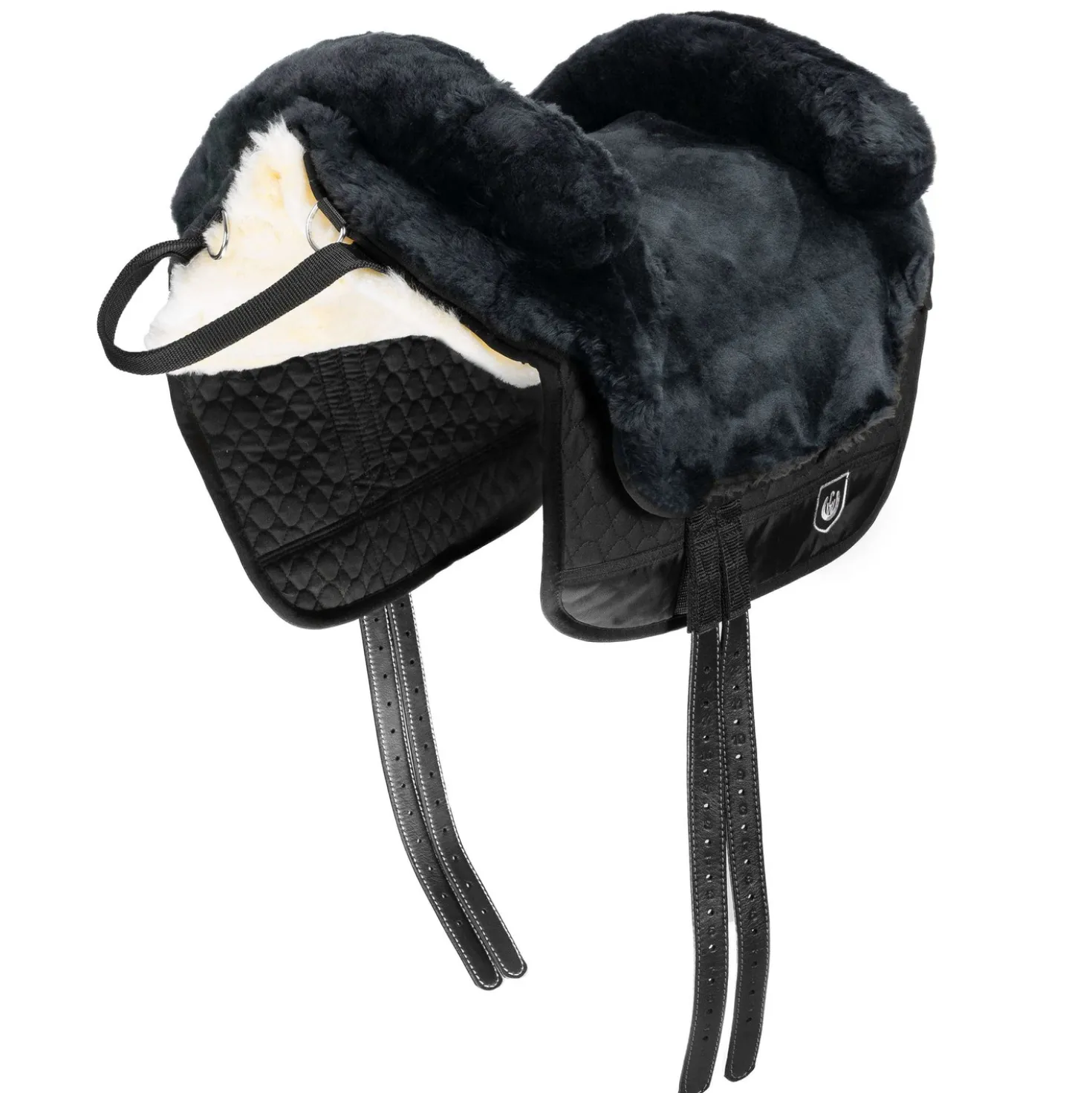 Werner Christ Bareback Pad Iberica Plus Antraciet/Zwart