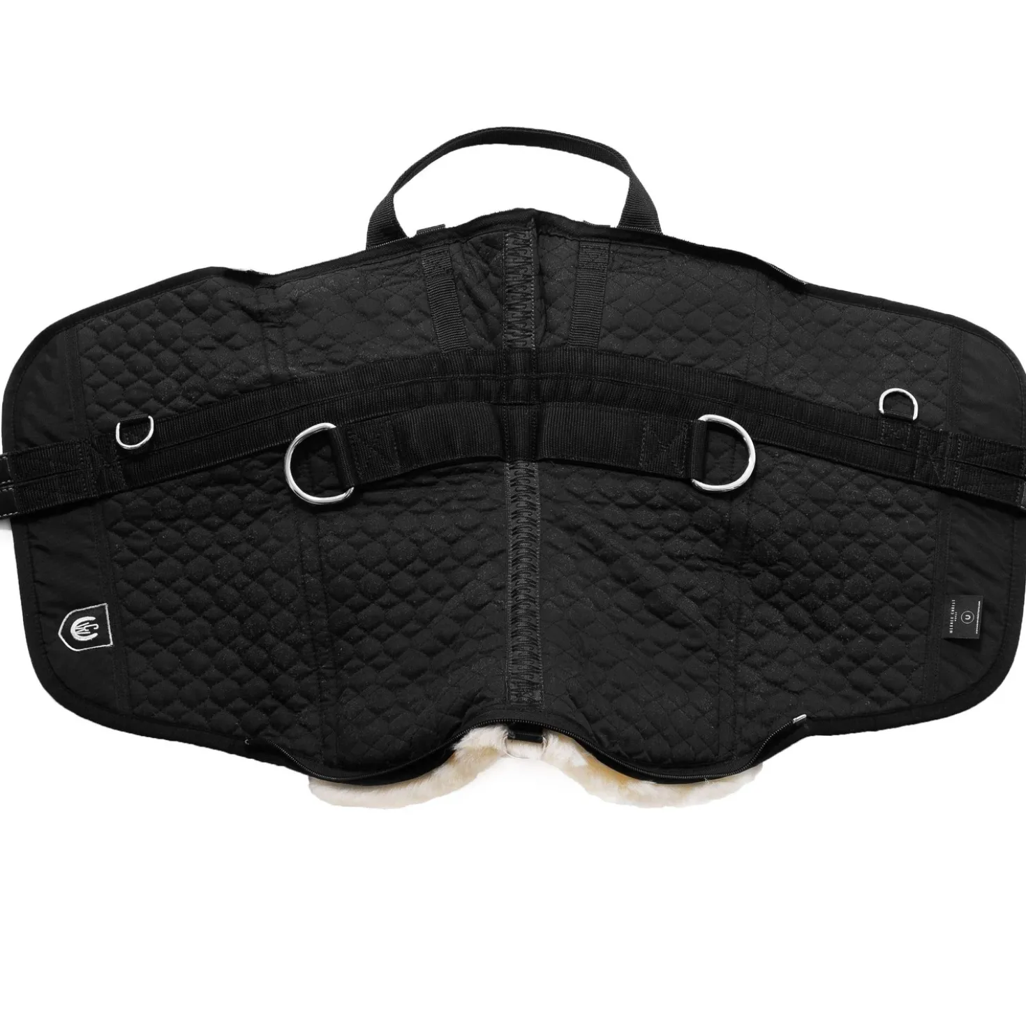 Werner Christ Bareback Pad Iberica Plus Antraciet/Zwart