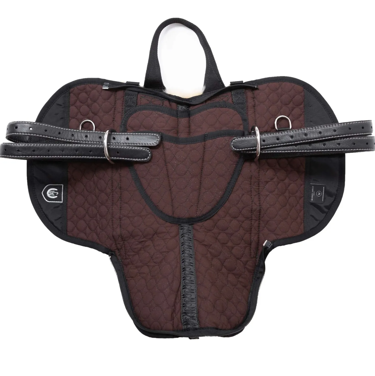 Werner Christ Bareback Pad Premium Plus Bruin/Naturel