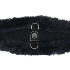 Werner Christ Dressuursingel Anatomic met Bont Zwart/Antraciet