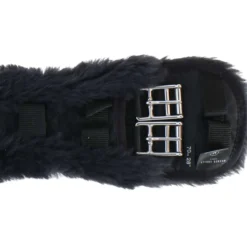 Werner Christ Dressuursingel Anatomic met Bont Zwart/Antraciet