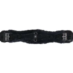Werner Christ Dressuursingel Anatomic met Bont Zwart/Antraciet