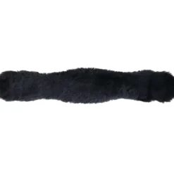 Werner Christ Dressuursingel Anatomic met Bont Zwart/Antraciet