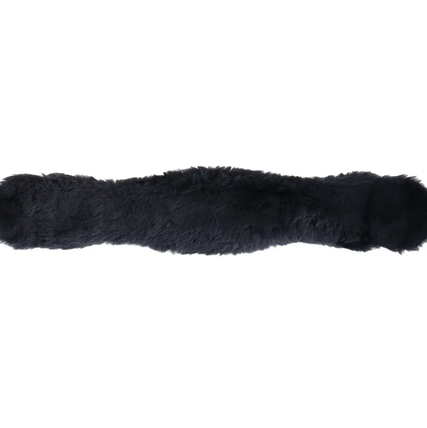 Werner Christ Dressuursingel Anatomic met Bont Zwart/Antraciet