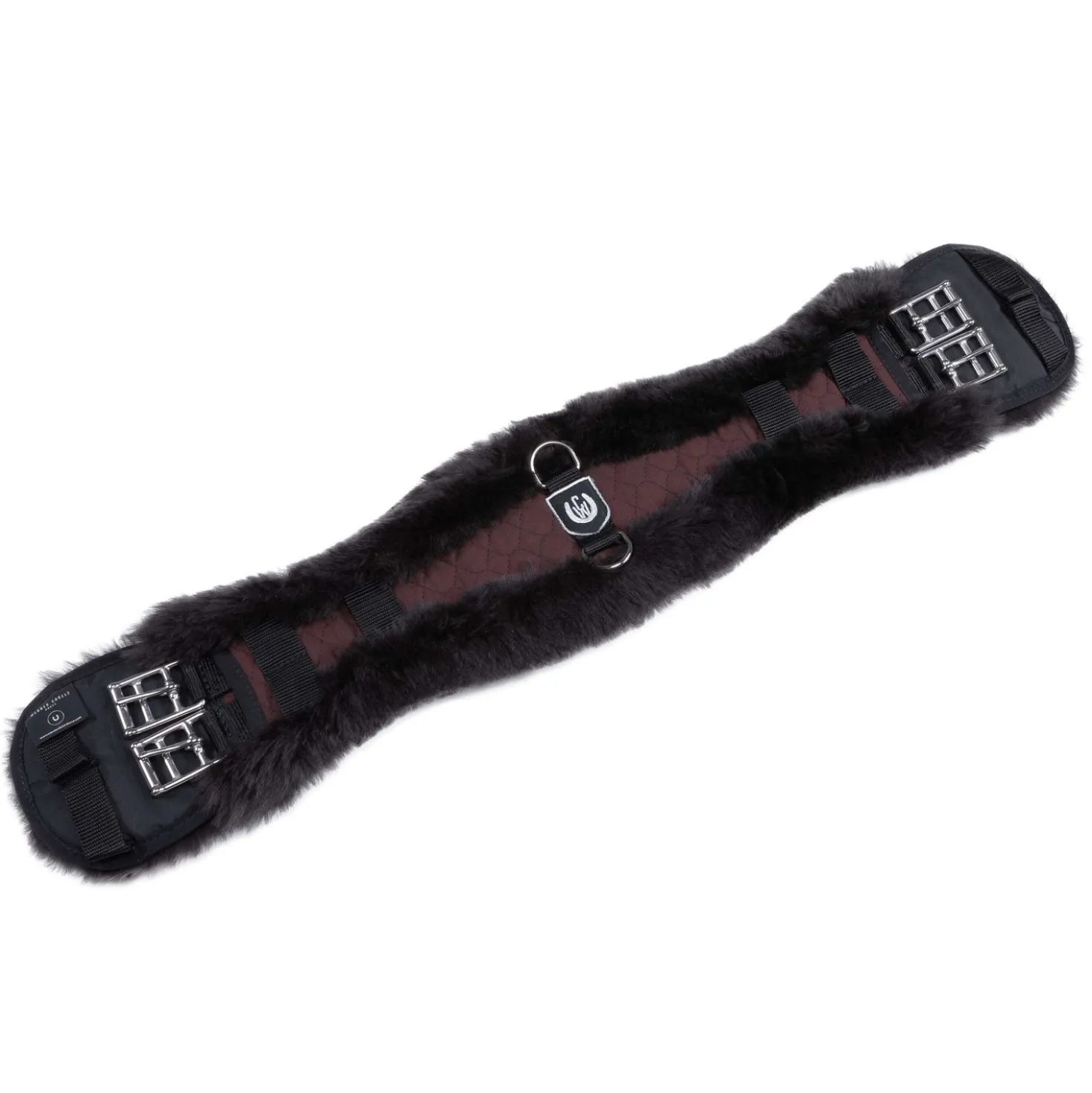 Werner Christ Dressuursingel Anatomic met Bont Bruin/Bruin