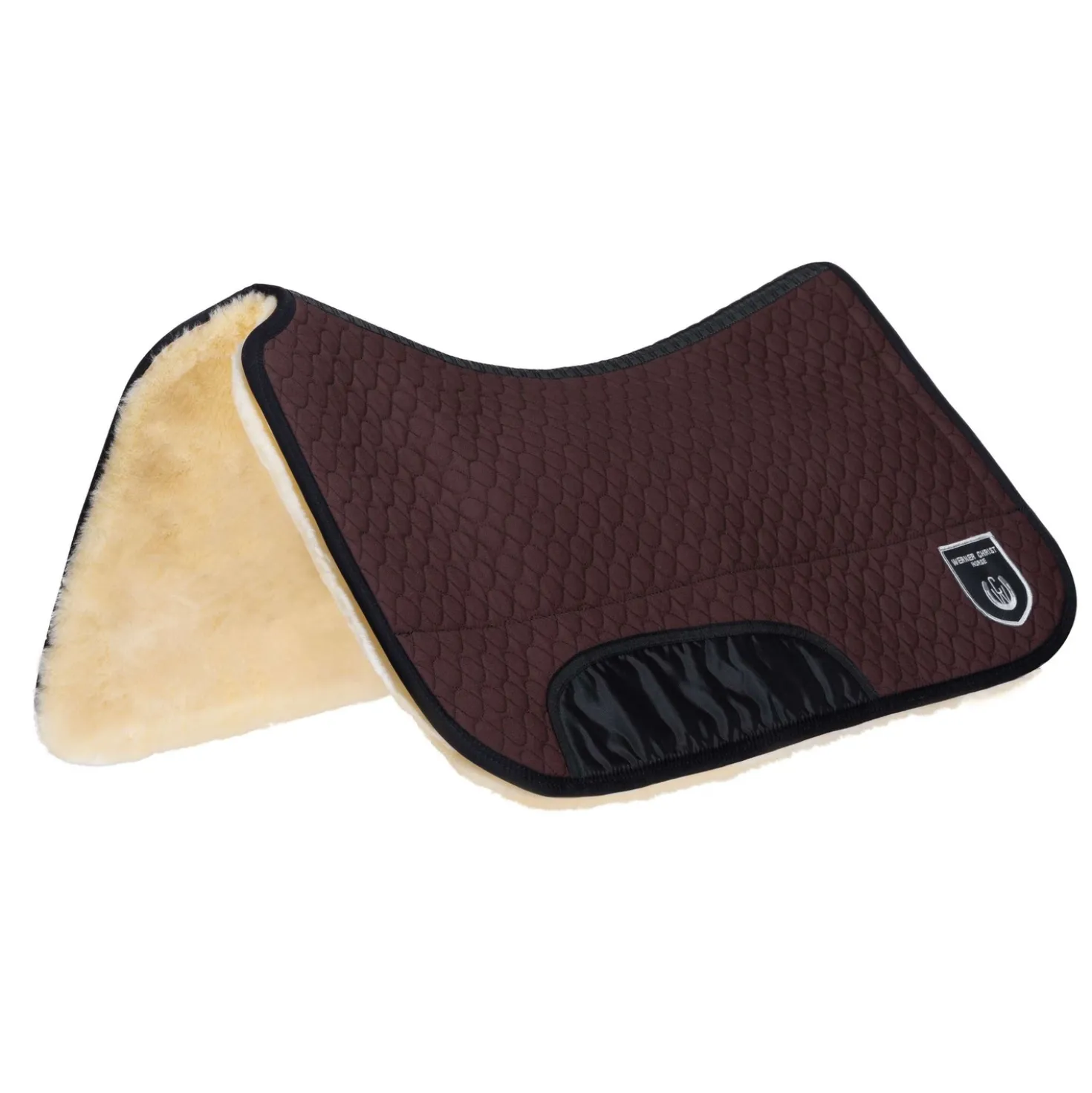 Werner Christ Westernpad Sheepskin 20mm Bruin/Naturel