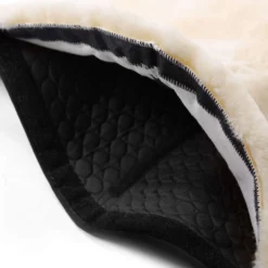 Werner Christ Westernpad Sheepskin 30mm Zwart/Naturel