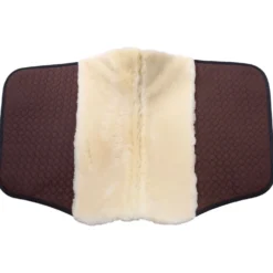Werner Christ Zadeldekje Champ voor Iberica Bareback Pad Bruin/Naturel