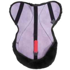 Werner Christ Zadelovertrek Sheepskin Zwart