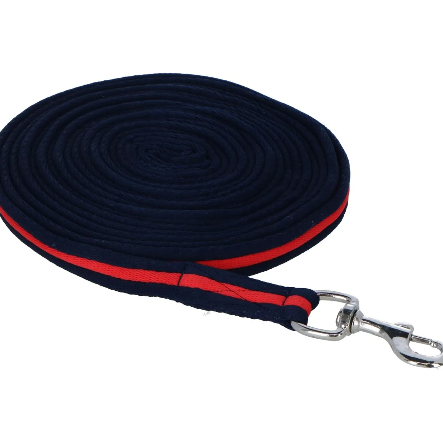 Wessex by Shires Longeerlijn Zacht Navy/Red
