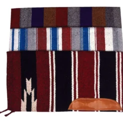 Westride Showblanket Katoen met Leer Verschillende kleuren