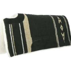 Westride Zadelpad Navajo met Schoftuitsparing Zwart