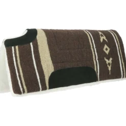 Westride Zadelpad Navajo met Schoftuitsparing Bruin
