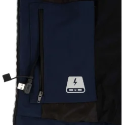 WHIS Verwarmde Bodywarmer Softshell Coach Dark Navy