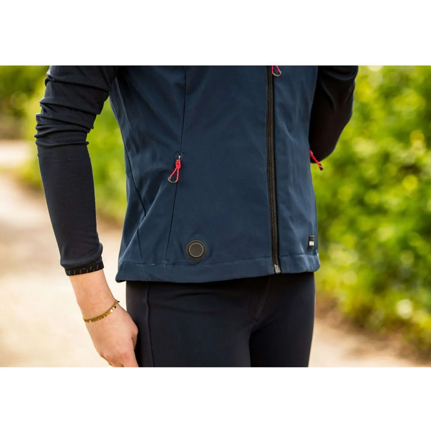 WHIS Verwarmde Bodywarmer Softshell Coach Dark Navy