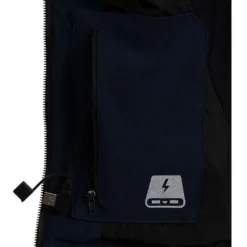 WHIS Verwarmde Jas Softshell Coach Dark Navy
