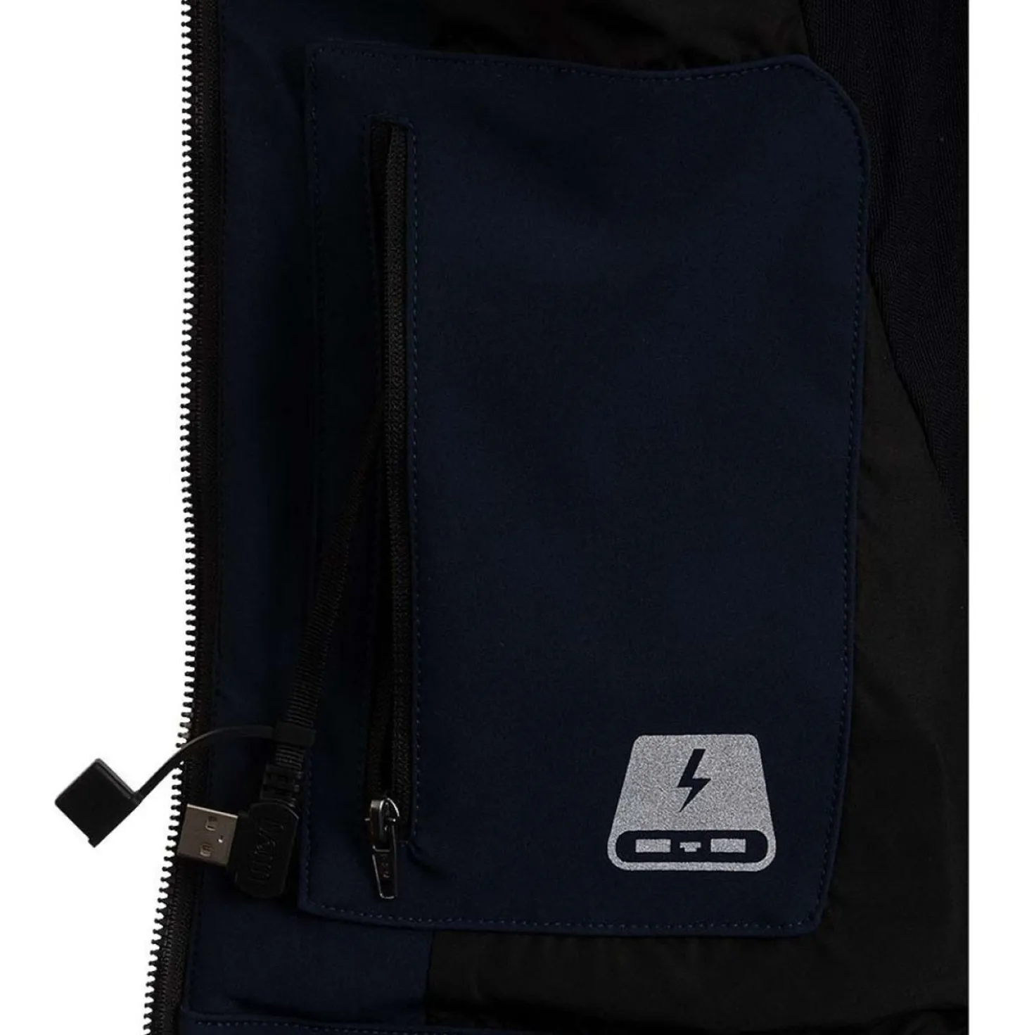 WHIS Verwarmde Jas Softshell Coach Dark Navy